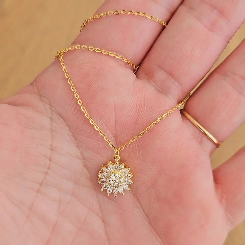 Collar Girasol: Lleva Contigo la Luz que Ilumina tu Vida