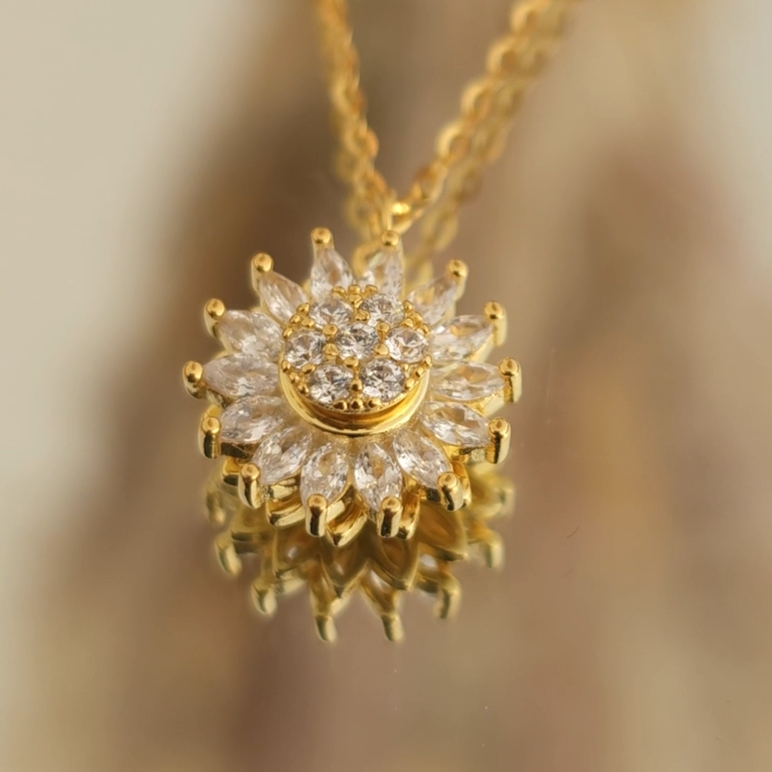 Collar Girasol: Lleva Contigo la Luz que Ilumina tu Vida