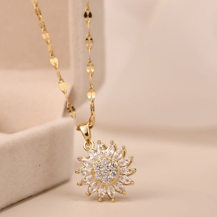 Collar Girasol: Lleva Contigo la Luz que Ilumina tu Vida