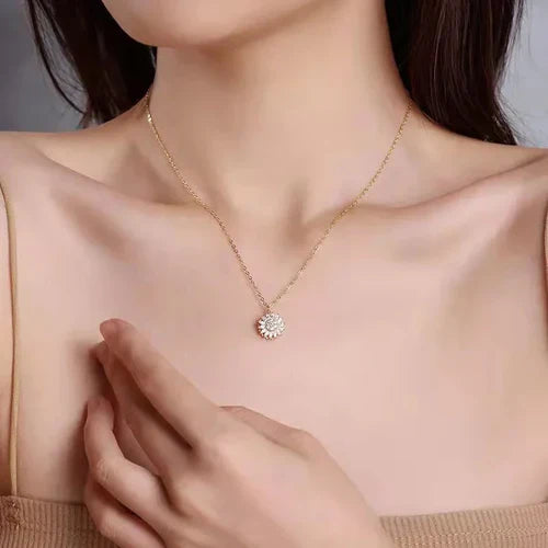 Collar Girasol: Lleva Contigo la Luz que Ilumina tu Vida