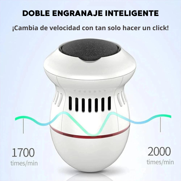 PediFoot PRO® Lima Recargable Para Pies y Manos